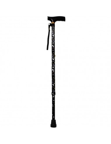 Bastone per uomo regolabile GOLF Fritz colore Nero