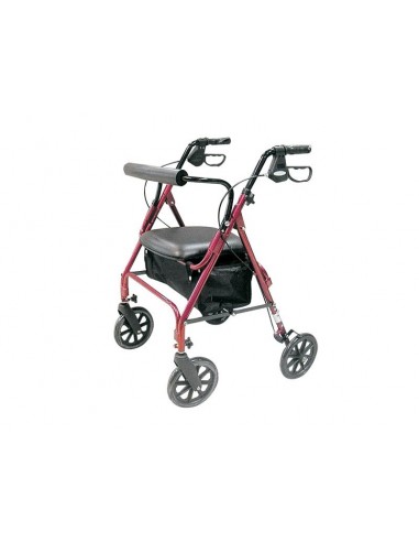 Carrello Pieghevole Per Traslochi, Capacità 272 Kg, 7 Ruote Con Freni, Manico Regolabile, Base Estensibile