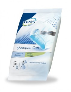 Tena Shampoo Cap Cuffia shampoo pre-umidifcata usa e getta 1pz.
